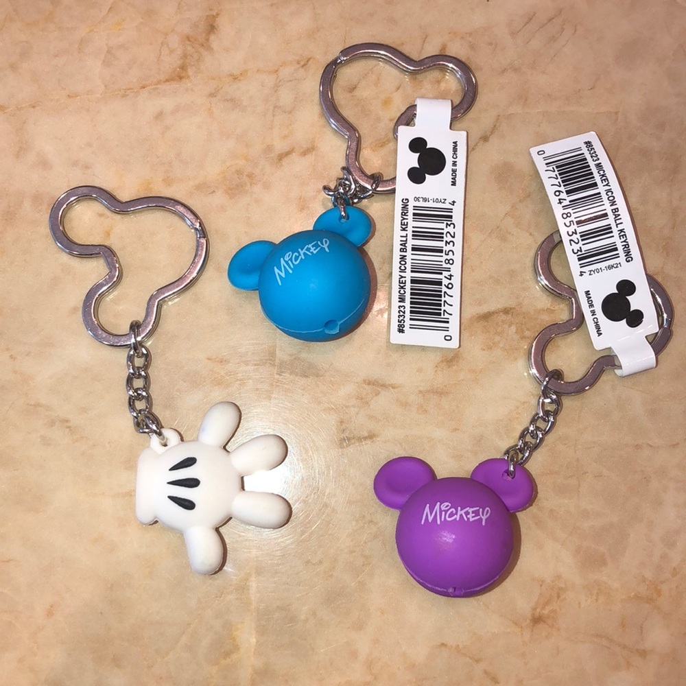 Disney Mickey Icon Keyring/ Key chain